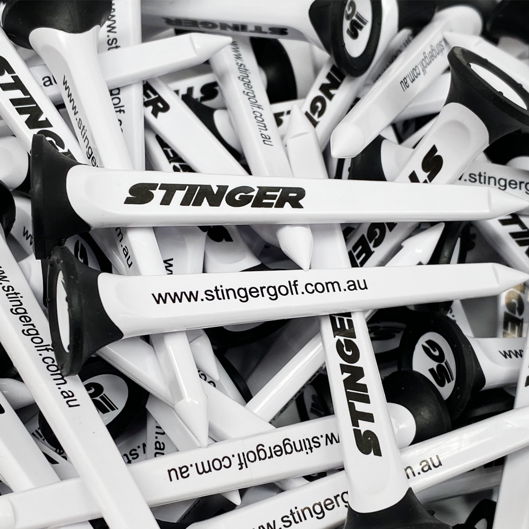Stinger Large Golf Tee's - 30 Pack – Incontro Sports